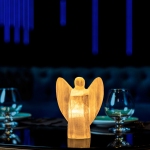 SELENITE ANGEL LAMP - Image 2